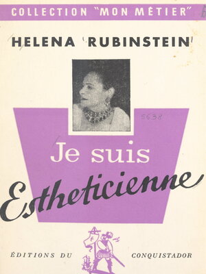 cover image of Je suis esthéticienne